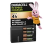 Зарядний пристрій для акумуляторів Duracell CEF14, 4 години, 1 шт. (Includes 2 AA1300mAh & 2 AAA750mAh) (5007497 / 5004990) - зменшене зображення 1