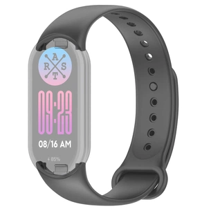 Ремінець до фітнес браслета Armorstandart для Xiaomi Smart Band 10/9/8 Platinum Grey (ARM86912) зображення 1