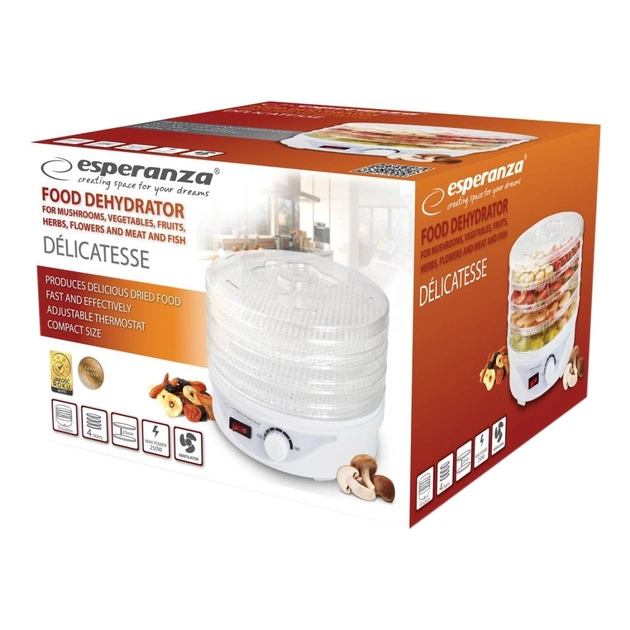 Сушка для овочів та фруктів Esperanza EKD003 - picture 3