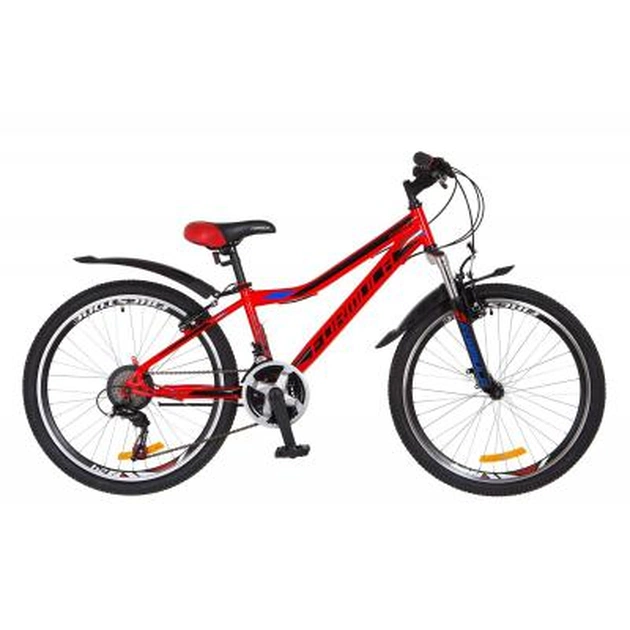 Велосипед Formula 24" FOREST 2018 AM 14G Vbr рама-12,5" St червоний (OPS-FR-24-096) - зображення 1
