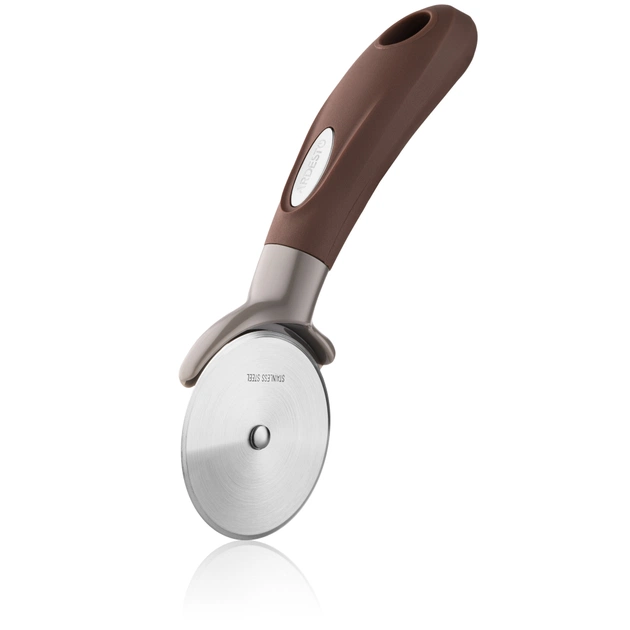 Ніж для піци Ardesto Gemini, 20см, нержавіюча сталь, пластик, сіро-коричневий (AR2158PG) - picture 5