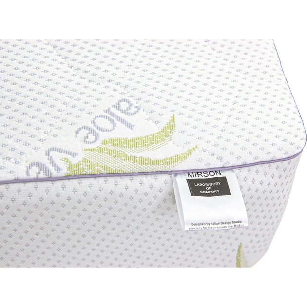 Наматрасник MirSon №1022 Alberto Cotton Aloe Vera 70х190 см (2200001498815) - изображение 5