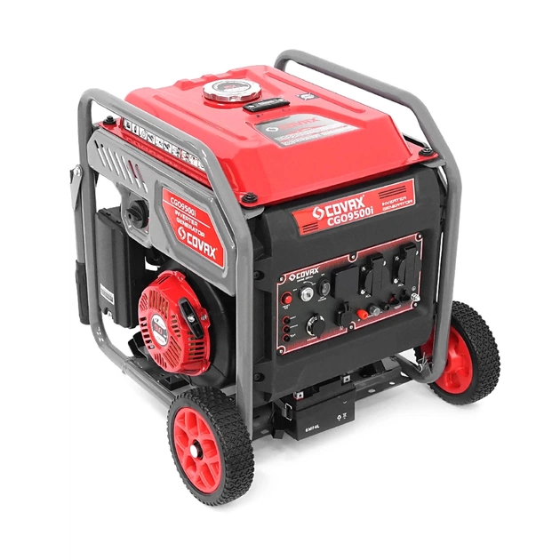 Генератор COVAX інверторний CGO9500i, 7.5kW, 220V, 50Hz, DC12V, бак 7L, 35kg (CGO9500i) - зображення 1