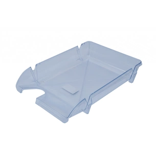 Лоток для паперів Арника горизонтальний КОМПАКТ, прозорий (80602) зображення 1