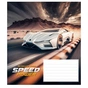 Зошит Школярик Speed power 24 аркуша клітинка (024-3297K) - зменшене зображення 1