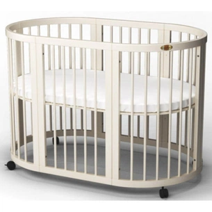 Ліжечко Ingvart SMART BED ROUND молочний (1729001) зображення 1