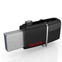 USB флеш накопичувач SanDisk 16GB Ultra Dual OTG for Android Black USB 3.0 (SDDD2-016G-G46) - зменшене зображення 4