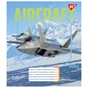 Зошит Yes Aircraft 60 аркушів клітинка (767137) - зменшене зображення 4