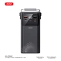 Батарея універсальна XO 80000mAh, PD/20W, QC/22,5W, Lamp, black (XO-PR287-BK) - зменшене зображення 3
