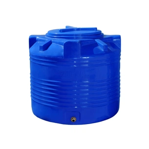 Ємність для води Рото Європласт вертикальна харчова 200 л синя (56) зображення 1