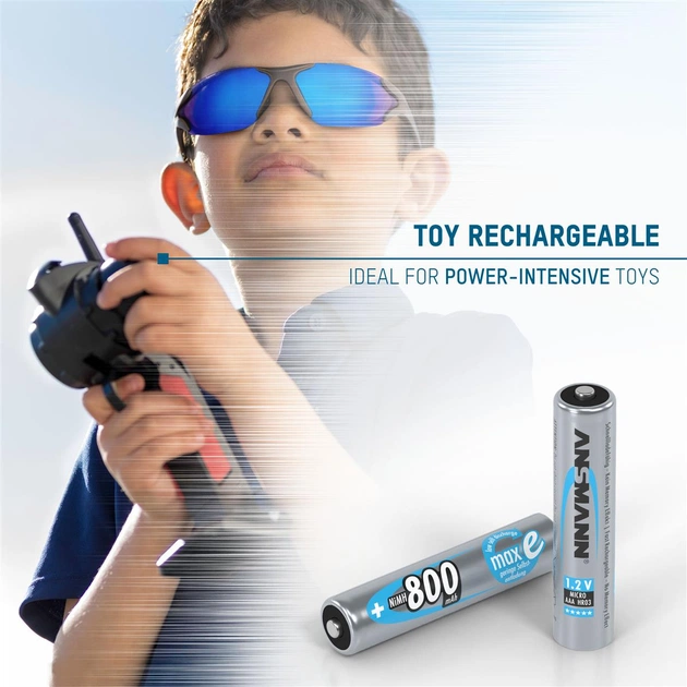 Акумулятори Ansmann AAA/HR03 NI-MH 800 mAh BL 4 шт - picture 11