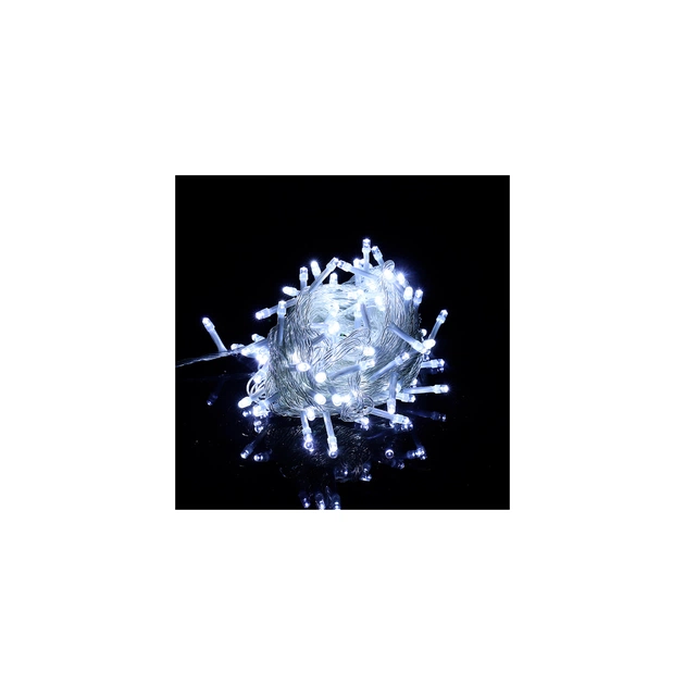 Гірлянда Voltronic Діод White 200 LED, 20 м., 8 режимів, прозора (Garl-200LED-20mW) - зображення 1