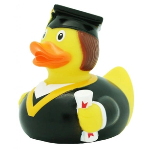 Игрушка для ванной Funny Ducks Выпускник утка (L1887) изображение 1