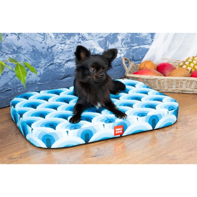 Чохол на матраци для тварин WAUDOG Relax Хвилі М 80х55 см (1309-0106) - picture 5