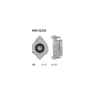 Натягувач ременя з роликом SKF VKM 31210 зображення 1