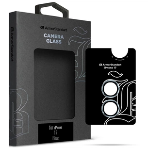 Скло захисне Armorstandart for Camera Supreme BI Apple iPhone 17 Blue (ARM86445) зображення 1