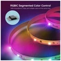 Светодиодная лента Govee RGBIC Basic Wi-Fi + Bluetooth LED Strip Light 5м Білий (H618A3D1) - уменьшенное изображение 8