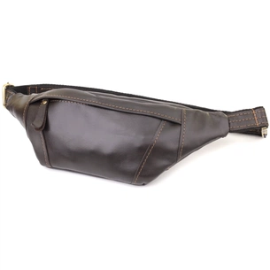 Сумка Shvigel З натуральної шкіри Коричнева (23126) зображення 1