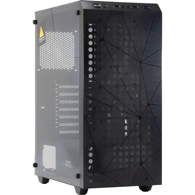 Корпус GTL Gaming Shield Black (GTL2625B2) без БЖ - зображення 1