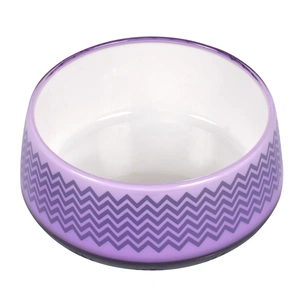 Посуд для собак AnimAll Миска з візерунком 300 мл фіолетова (6914068020204) зображення 1