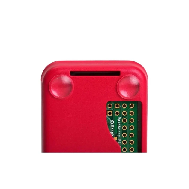 Корпус для Мікро ПК Raspberry Pi Корпус для Raspberry Pi Zero/Zero2, офіційний червоно-білий (SC0049) (SC0049) - picture 3
