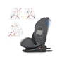 Автокрісло El Camino ME 1093 Memphis Iso-Fix (0-36кг) shadow black (ME 1093 shadow black) - зменшене зображення 7
