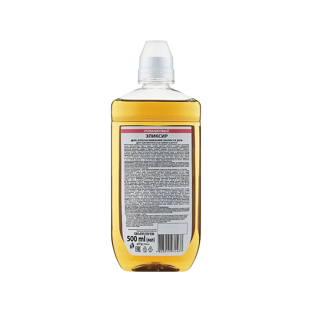 Ополіскувач для порожнини рота Домашній Доктор Ромашковий 500 мл (4823015931437) - picture 2