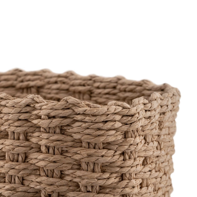 Кошик для зберігання Ardesto Prestigio Плетені Бежеві 3 шт. 3.3 / 2.2 / 1.4 л (ARHC2505BE) - picture 7