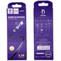 Дата кабель USB 2.0 AM to USB-C magnetic black Denmen (DN-D09T-BK) - зменшене зображення 3