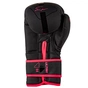 Боксерские перчатки PowerPlay 3024 Ultra Mat Chorno-Rozhevi 8 untsiy (PP_3024_8oz_Bl/Pink) - уменьшенное изображение 3