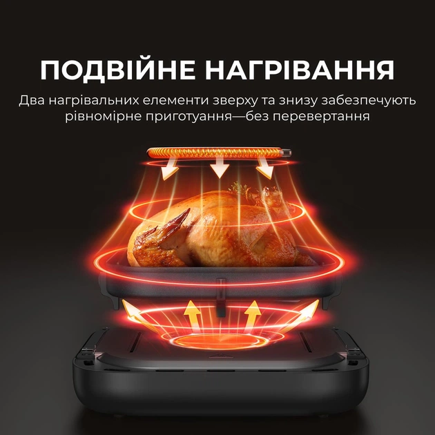 Мультипіч Mova AeroChef FD10s Pro Black (VFF12A-BL-S) - зображення 3