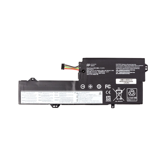 Аккумулятор для ноутбука LENOVO Ideapad Yoga 720-12IKB (L17L3P61) 11.52V 3166mAh PowerPlant (NB482535) - изображение 1