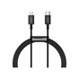 Дата кабель USB-C to Lightning 1.0m 20W Superior Series Black Baseus (CATLYS-A01) - уменьшенное изображение 1