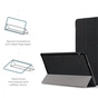 Чохол до планшета Armorstandart Smart Case Huawei MediaPad T5 10.1 Black (ARM58602) - зменшене зображення 4