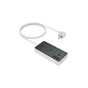 Мережевий фільтр живлення HOCO AC7A 3 роз, 3 USB, USB-C, 17W, 1,5м, Black/White (HOCO AC7A/B) - зменшене зображення 1