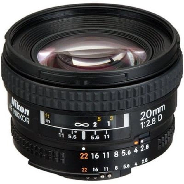 Об'єктив Nikon AF 20mm f/2.8D (JAA127DA) - зображення 1