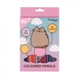 Олівці кольорові Yes Pusheen Balloons двосторонні 18 шт. 36 кол (290751) - зменшене зображення 1