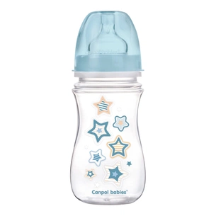 Пляшечка для годування Canpol babies антиколькова EasyStart Newborn baby 240мл (35/217_blu) зображення 1