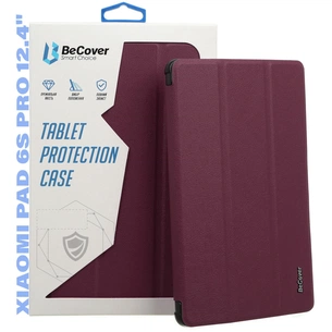 Чохол до планшета BeCover Smart Case Xiaomi Pad 6S Pro 12.4" Red Wine (711087) зображення 1