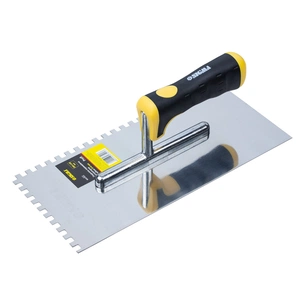 Затирка Sigma нержавіюча штукатурна Profi 280x130мм із зубом 6x6мм (8327521) (8327521) зображення 1