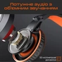 Навушники Meetion HP021 Black/Orange (MT-HP021-A) - зменшене зображення 3
