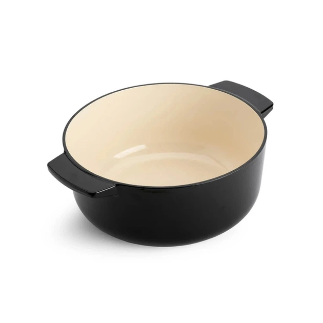 Кастрюля KitchenAid чавунна з кришкою 5,2 л Чорна (CC006061-001) - изображение 5