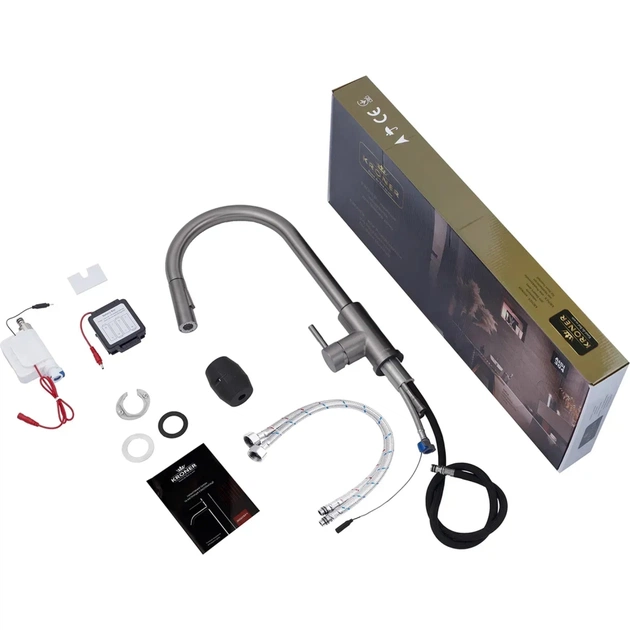 Змішувач Kroner Klassisch-PVD03916S (CV032496) - зображення 9