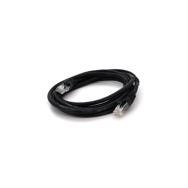 Патч-корд 3м, UTP, Cat.6, RJ45, CU, black Ritar (PCR-CU6/3Be) - изображение 1