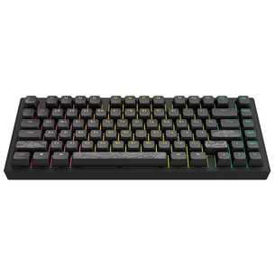 Клавіатура Dark Project ALU81 Terra Nostra PBT RGB Mech G3MS Moonstone Black (DPKB_NOSTRA_81_ANSI_BLACK_UA) зображення 1