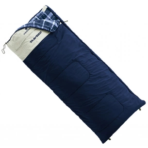 Спальний мішок Ferrino Travel 200 +5C Deep Blue/White Left (928113) зображення 1
