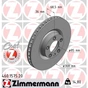 Гальмівний диск ZIMMERMANN 460.1575.20 - зменшене зображення 1
