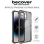 Чохол до мобільного телефона BeCover Anti-Shock Apple iPhone 15 Pro Max Grey (710624) - зменшене зображення 5