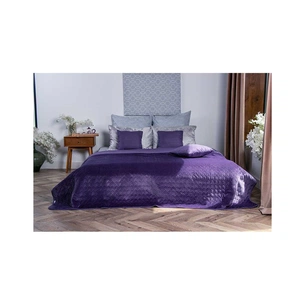 Покривало Руно двостороннє декоративне Velour Violet 220х240 см (330.55_Violet) зображення 1