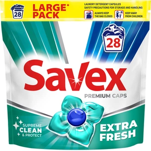 Капсули для прання Savex Super Caps Extra Fresh 25 шт. (3800024046896) зображення 1